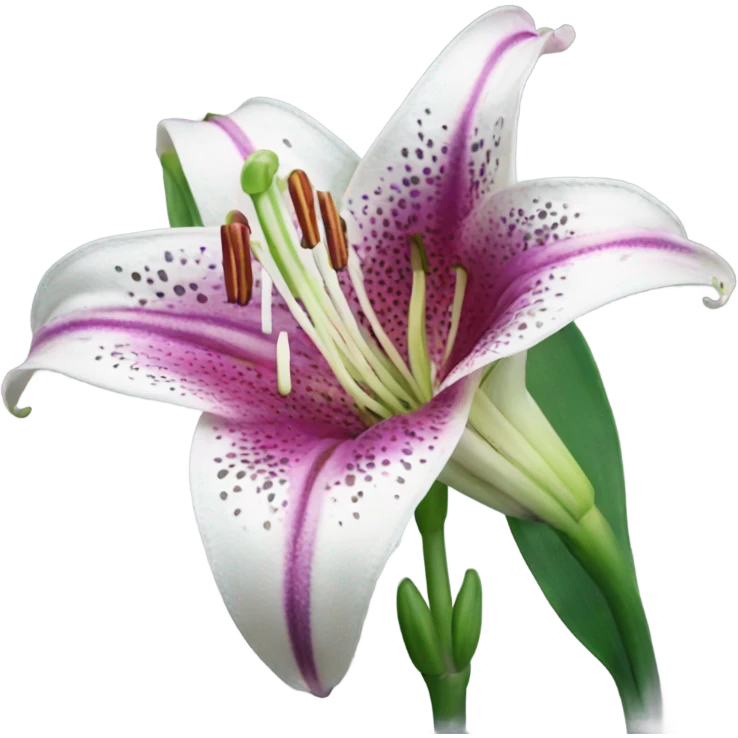 stargazer lily emoji