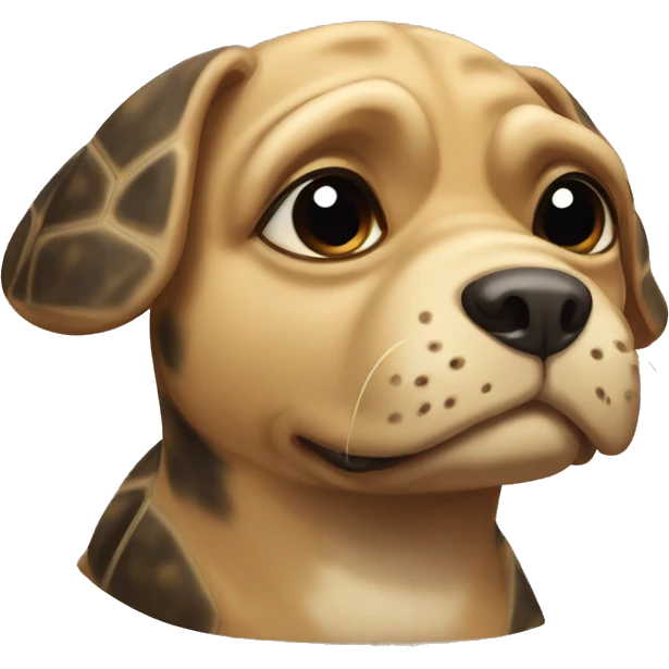 tortoise dog emoji