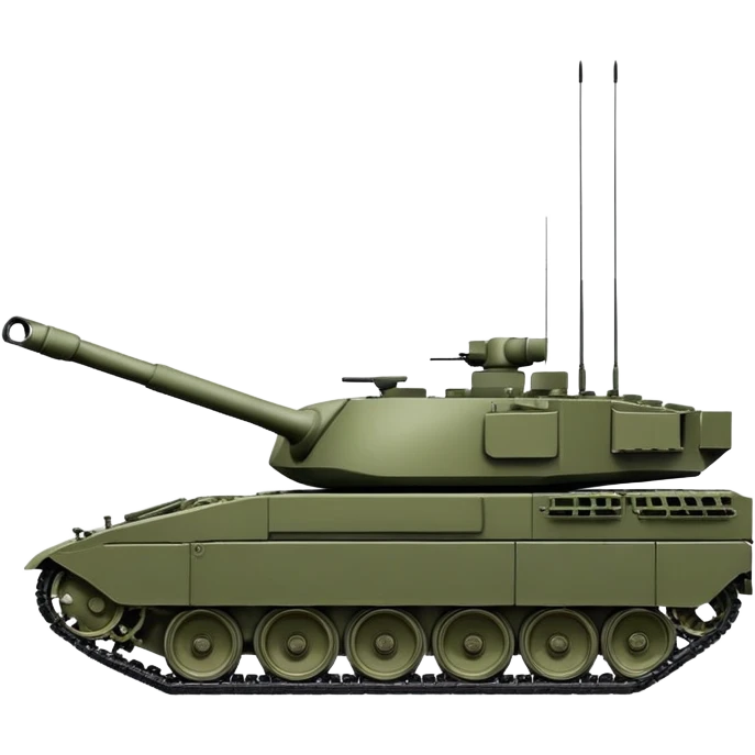 Leopard 2 tank emoji