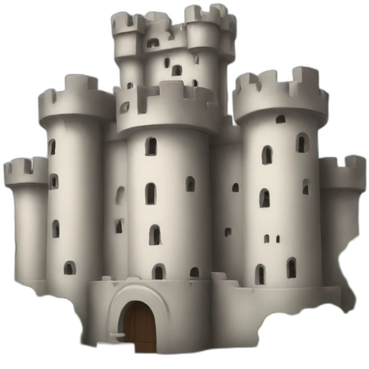 Brain castle emoji
