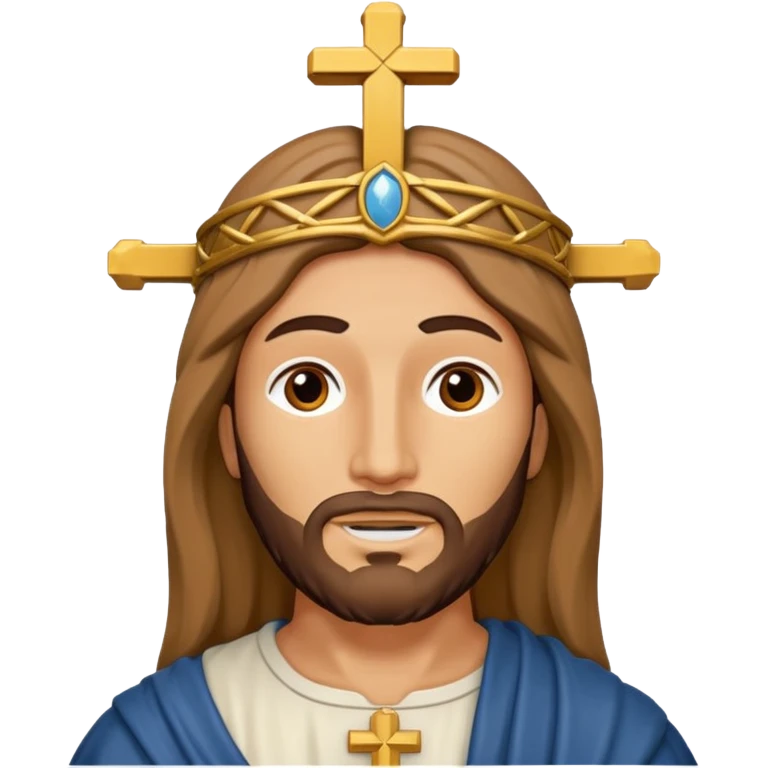 Cristo de la concordia todos blanco  emoji
