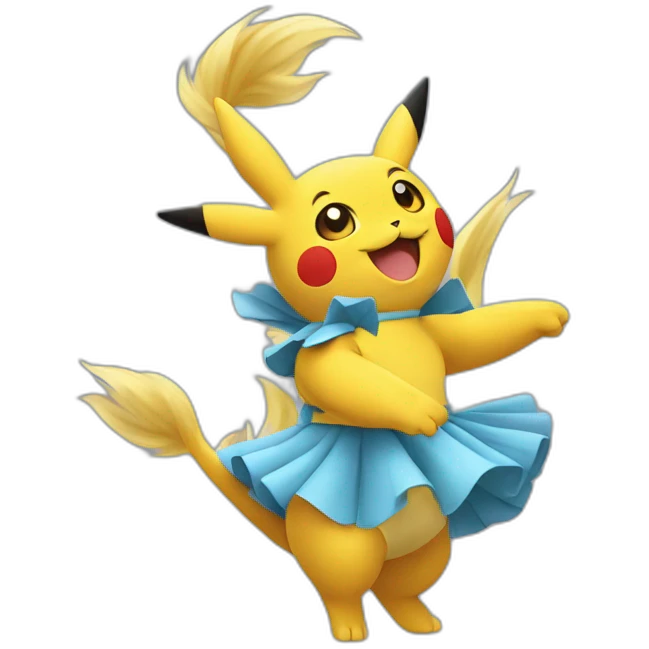 Un Pokémon qui est en train de danser emoji