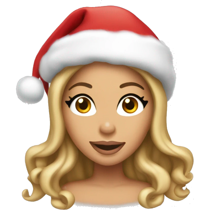 mariah carey christmas emoji