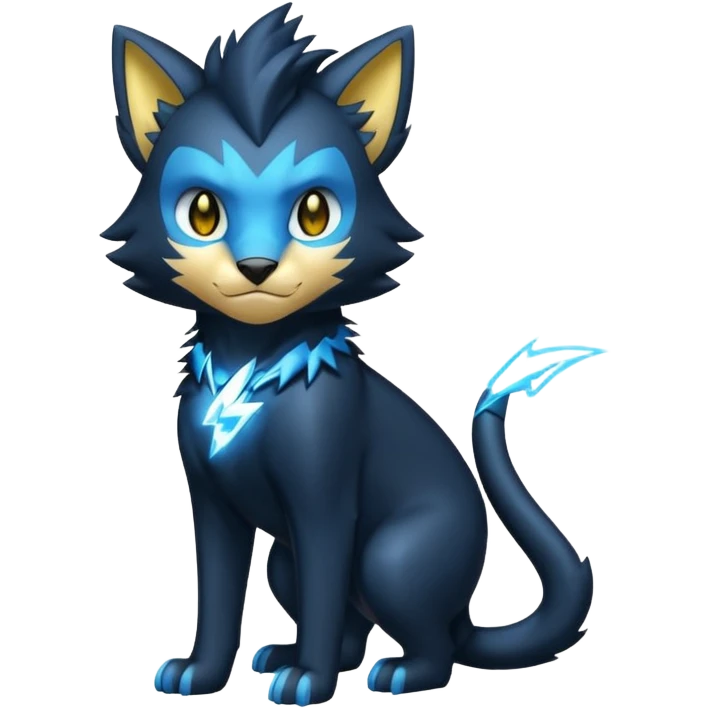 Luxray (full body)  emoji