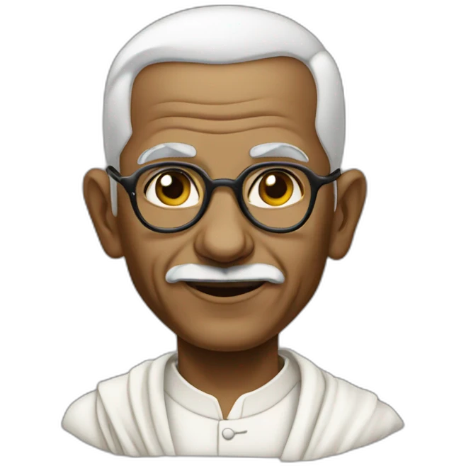 ghandi emoji
