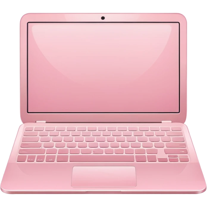pastel pink laptop emoji