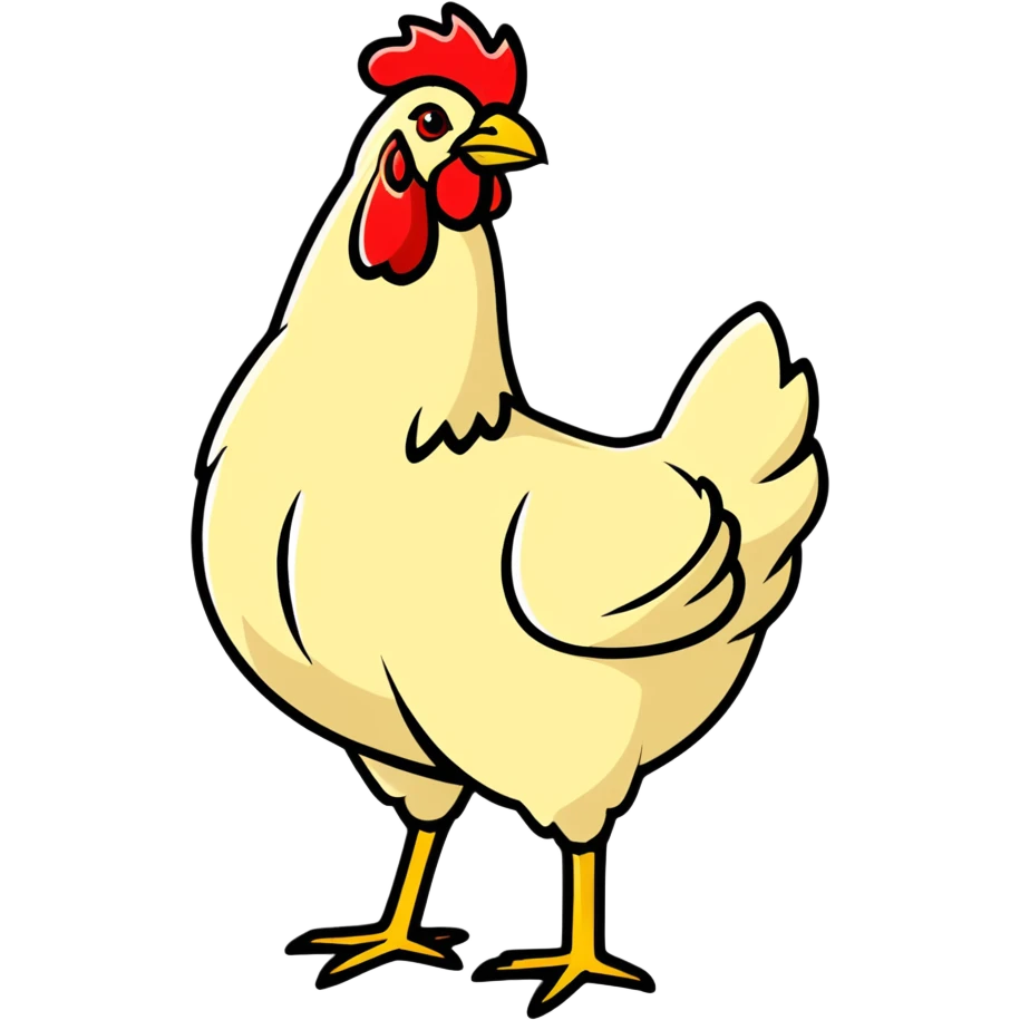 Hen emoji