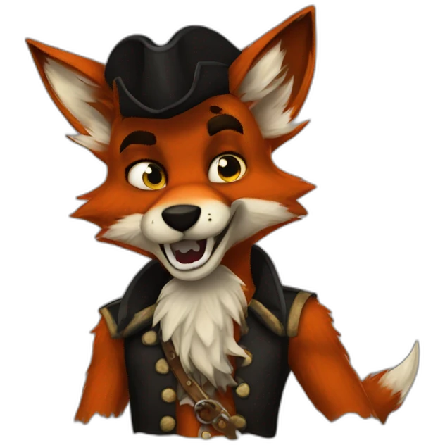 Foxy the Pirate Fox fnaf emoji