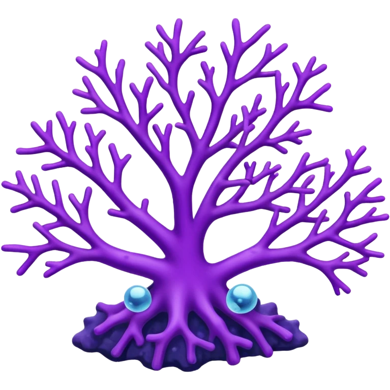 purple Coral emoji