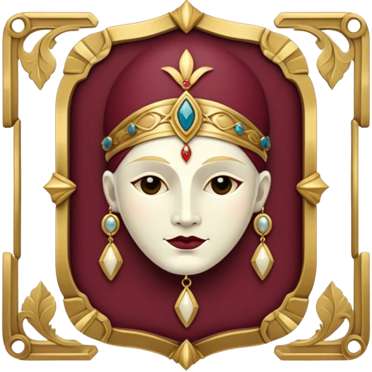  tarots Burgundy emoji
