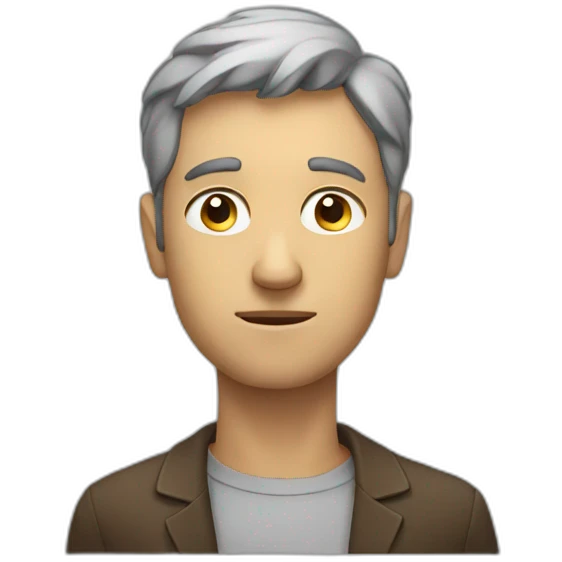 man thinking emoji