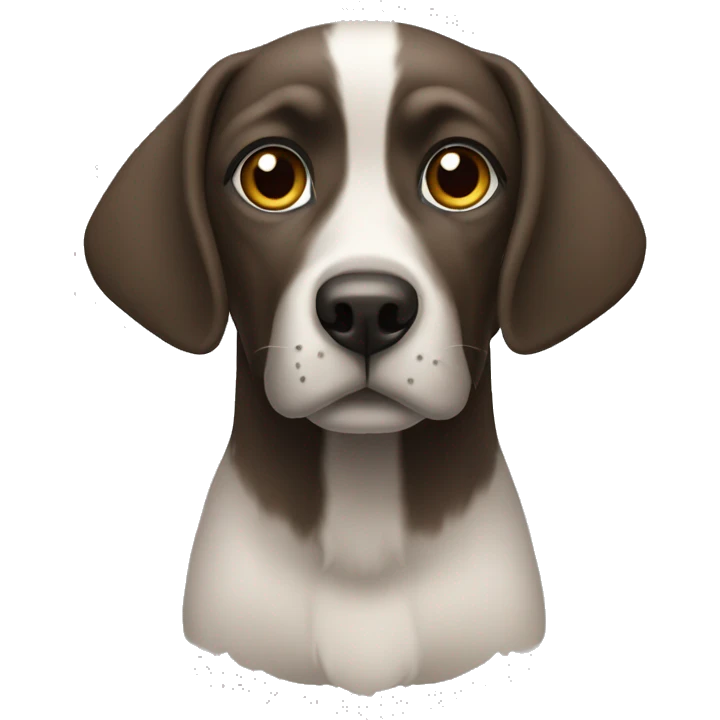 gözlüklü köpek emoji