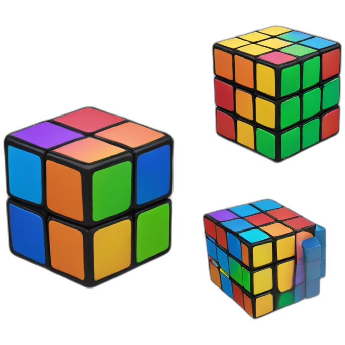 Rubik's cube emoji