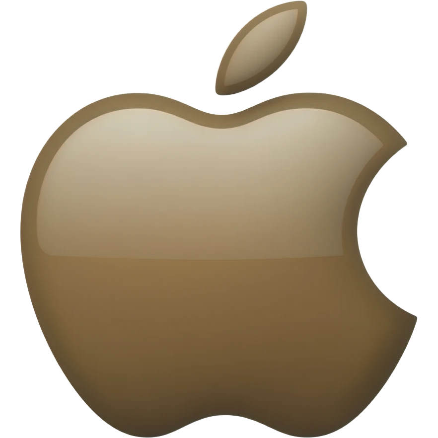 Apple logo emoji