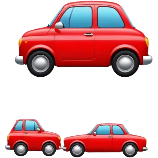 A red car emoji