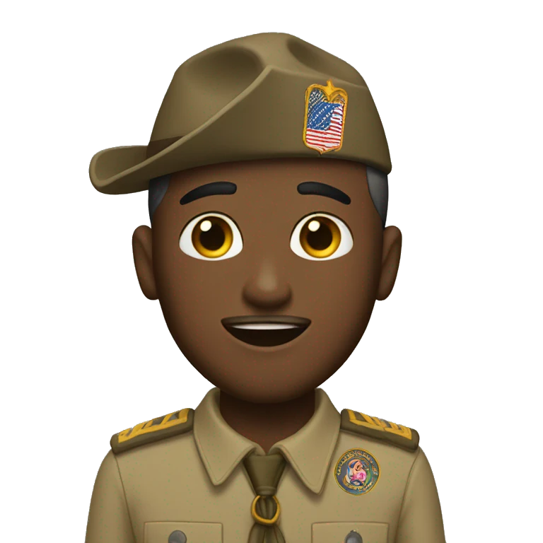 Scouts honor emoji