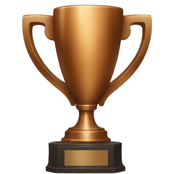 bronze trophy emoji