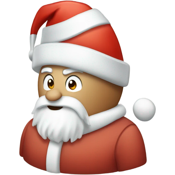 igloo xmas santa hat emoji