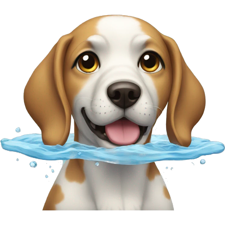 Dog Water  emoji