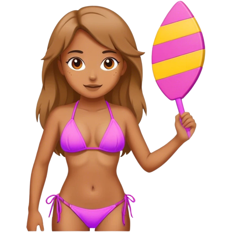 girl in a bikini emoji