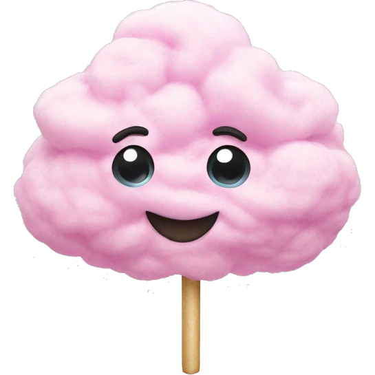 Cotton candy emoji