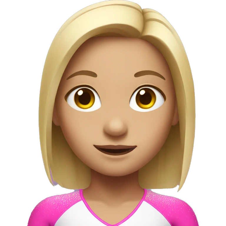 Gymnastics girl  emoji