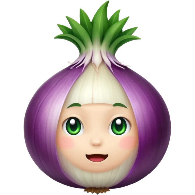 an onion chibi emoji