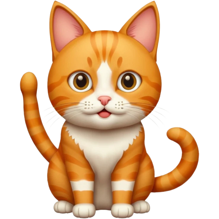 Silly cat emoji