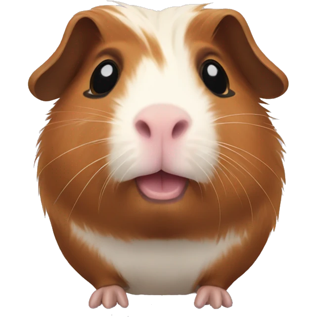 Brown Guinea pig emoji