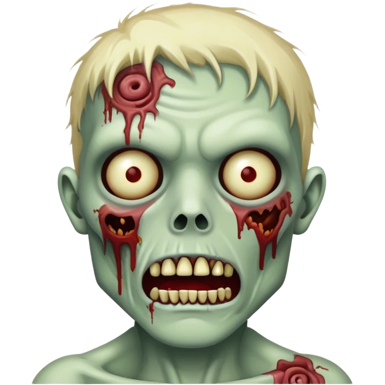 hot zombie emoji