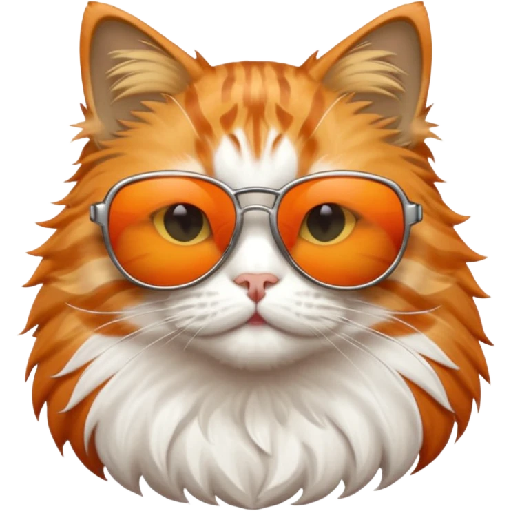Cat wearing sunglasses emoji