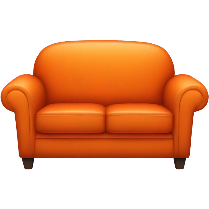 scary orange couch emoji