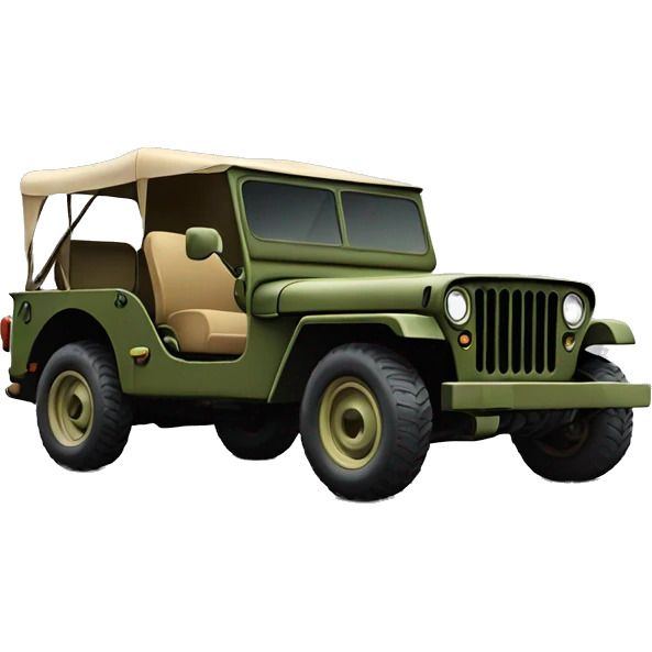 Willy jeep emoji