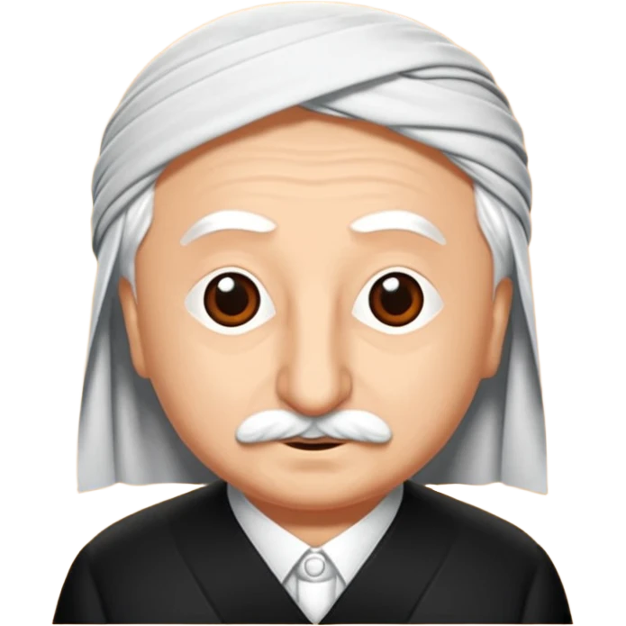 Sus işareti yapan yüz emoji