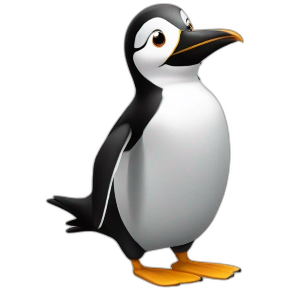 Pingouin Russel up emoji
