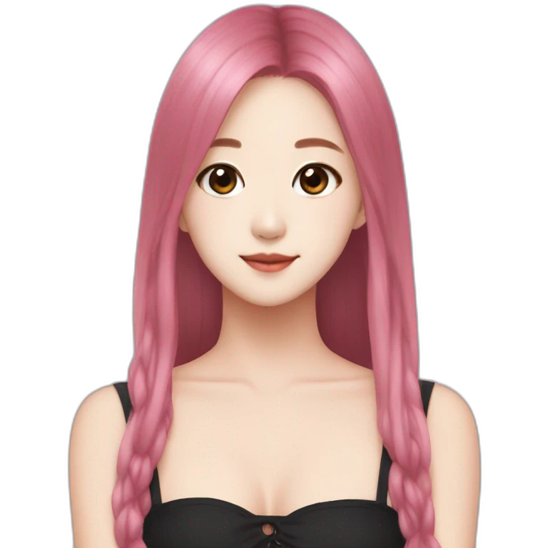 Jisoo of black pink emoji