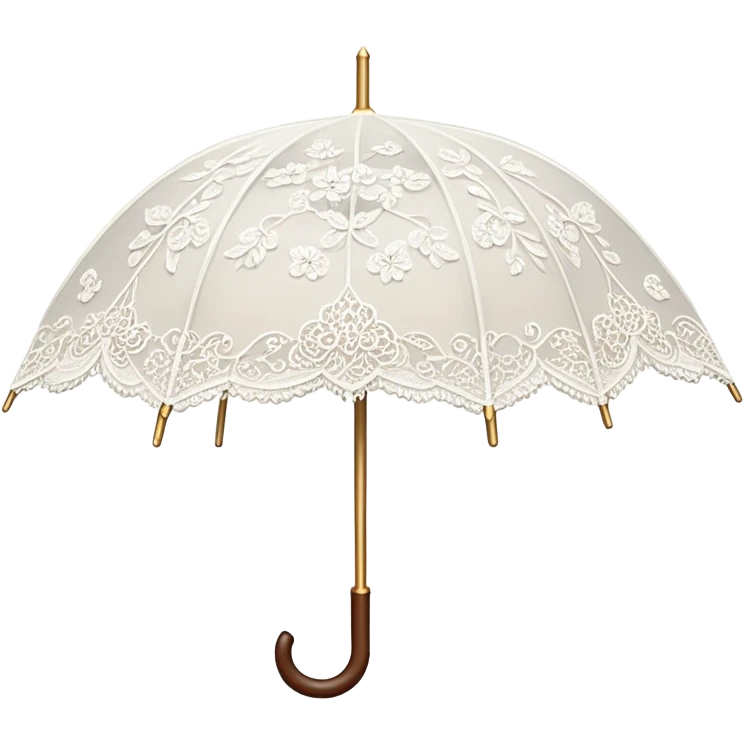 Lace umbrella  emoji