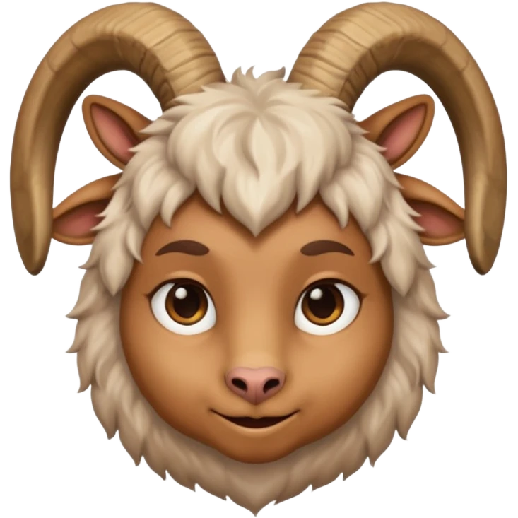 goat head person emoji