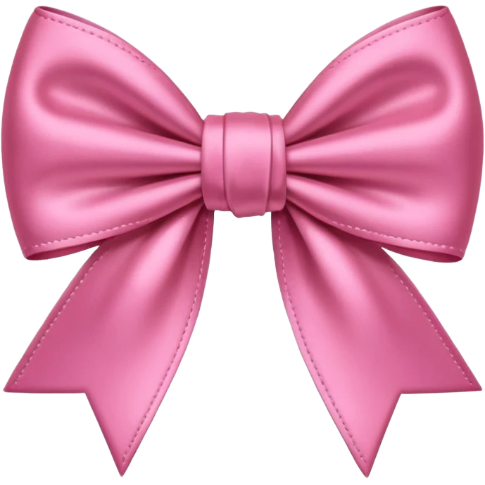 bow pink emoji