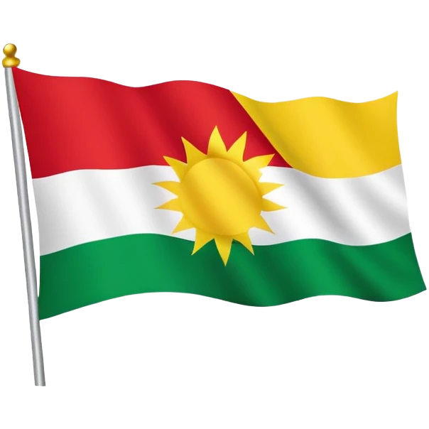 Kurdistan flag emoji