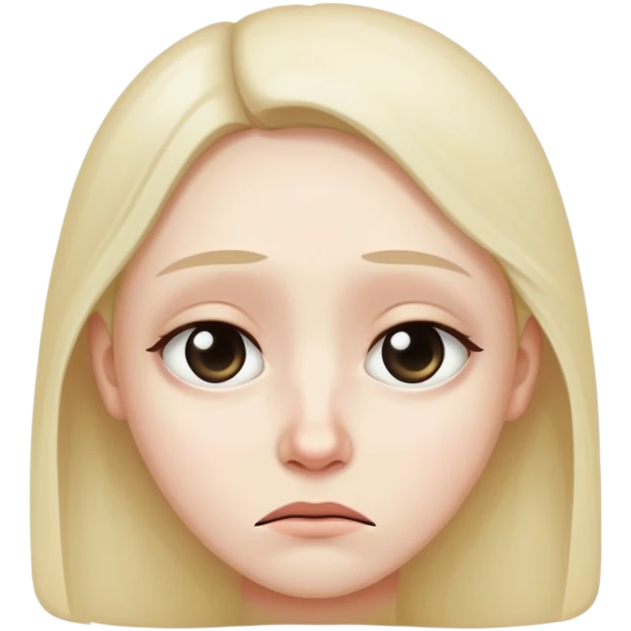 Triste emoji