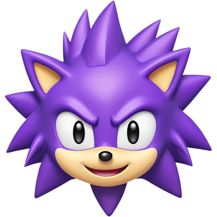 glitter purple sonic emoji