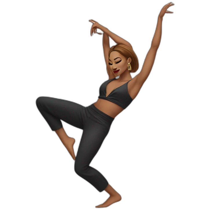 Voguing pose emoji