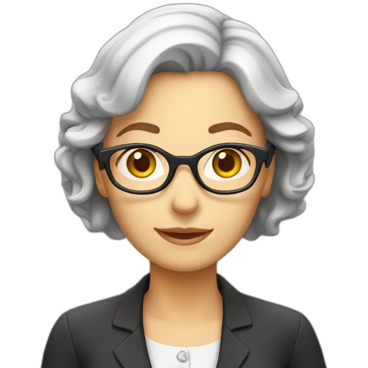 french, teacher woman emoji