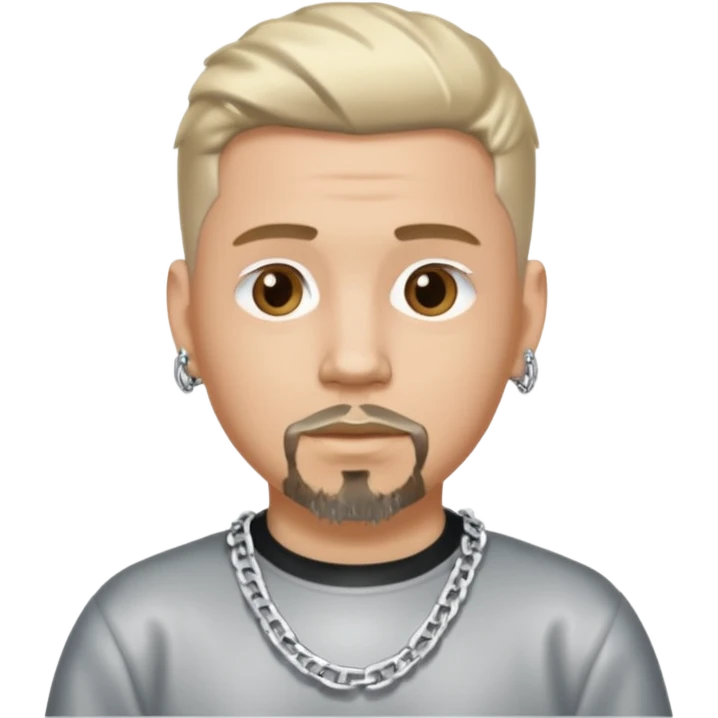 a white guy with a Y2K drip style  emoji