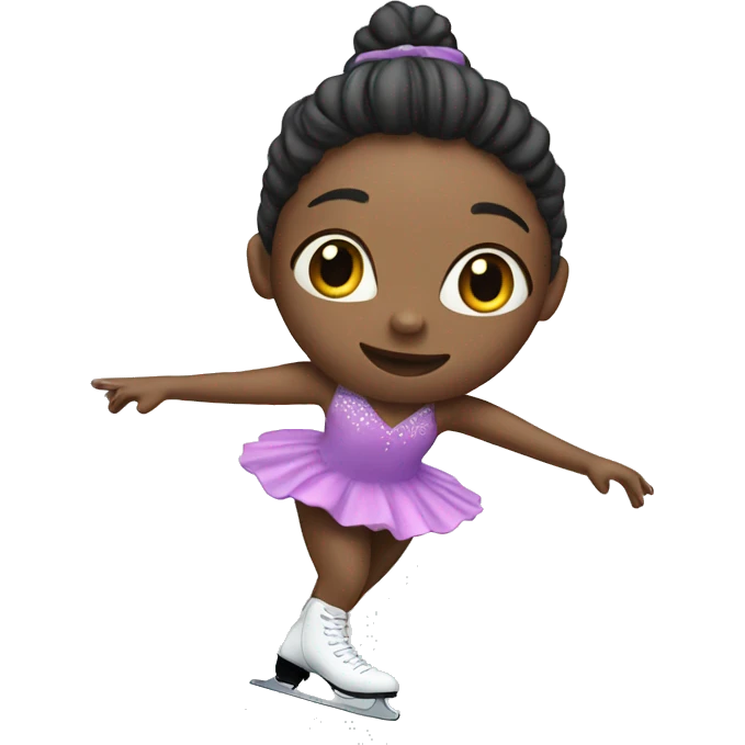 Figure skater emoji
