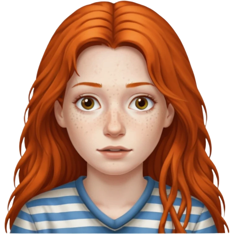 prisoner long haired woman mug shot emoji