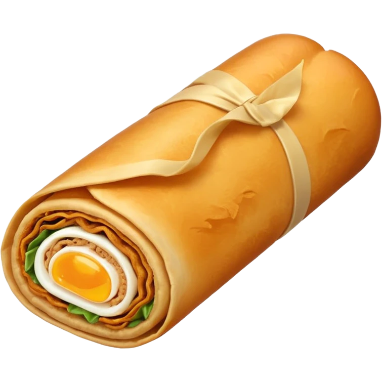 Egg roll emoji