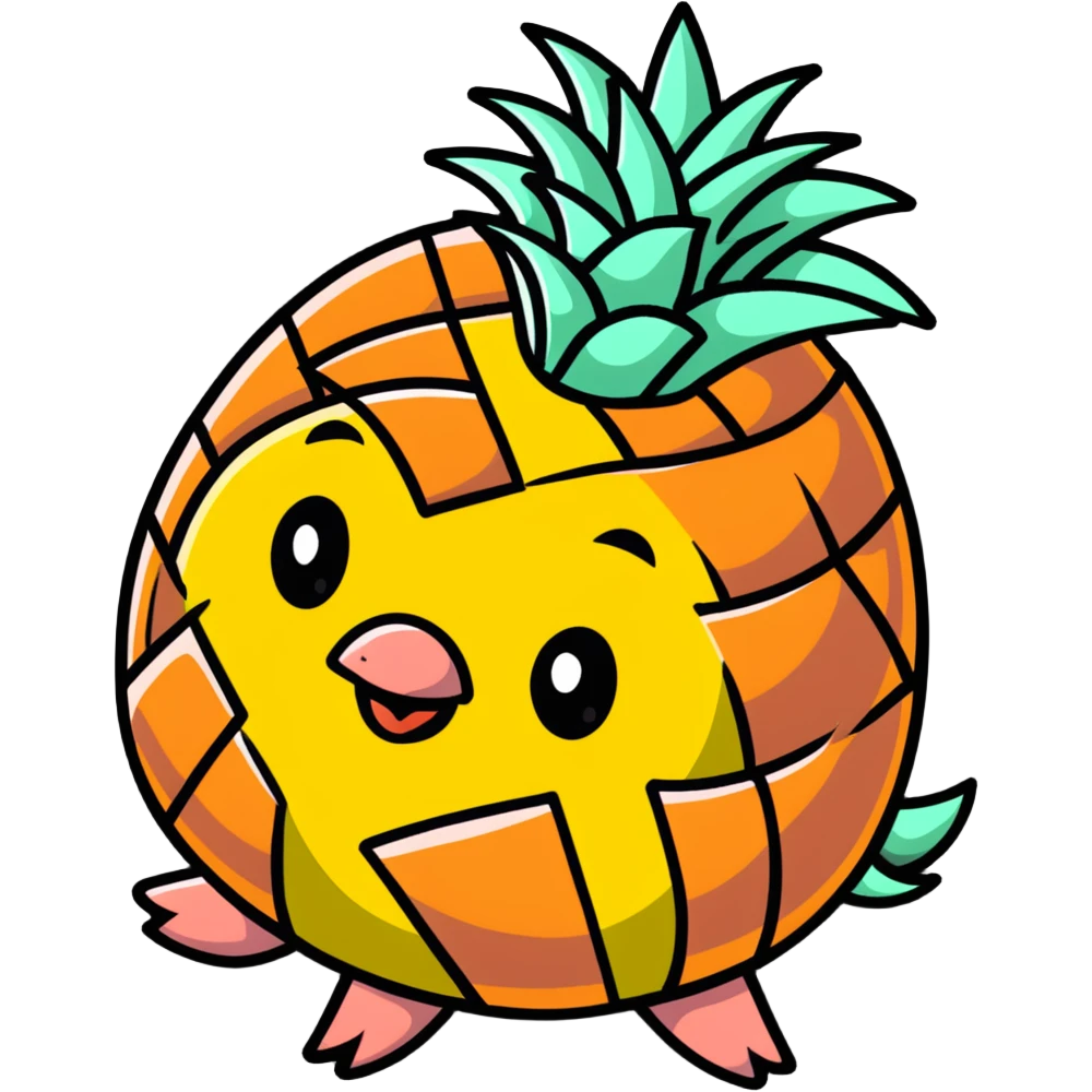 Delicious glazed ham with pineapple emoji
