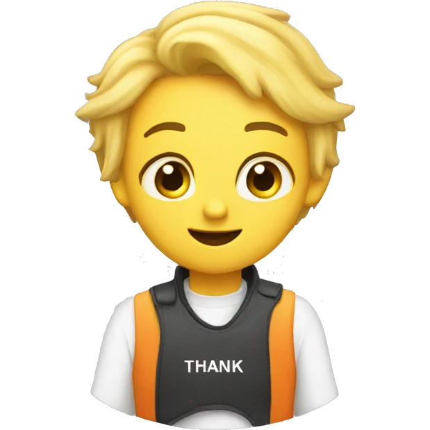thank you emoji